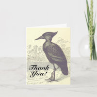 "Thank You!", Bird Standing on the Ground