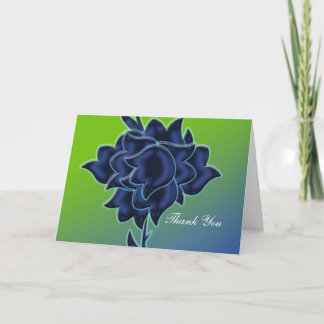 Thank You blank greeting card