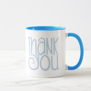 Thank You Blue Mug