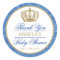 Thank You Blue Prince Gold Crown Baby Shower