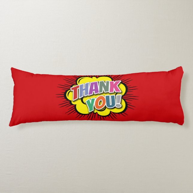 Thank You Body Pillow (Front)