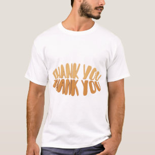 Thank You  - Bold Gratitude Style. T-Shirt