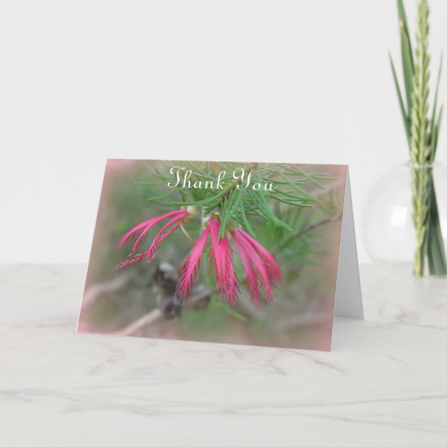 Thank You Bookmark Flower (Front)