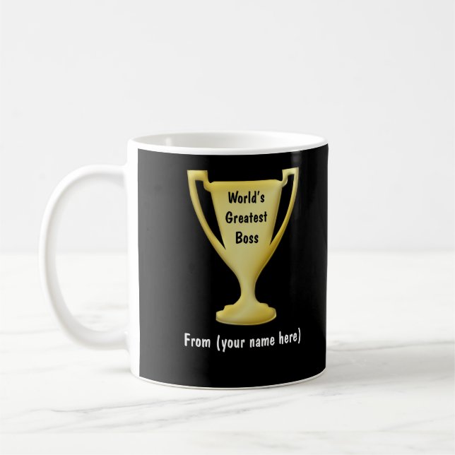 Thank You Boss Gift Mugs (Left)