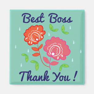 Thank You Boss Magnet