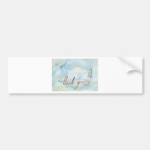 thank you bumper sticker