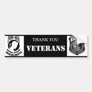 THANK YOU BUMPER STICKER