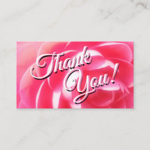 Thank you business cards