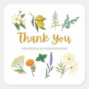 Thank You Business Envelope Seals 