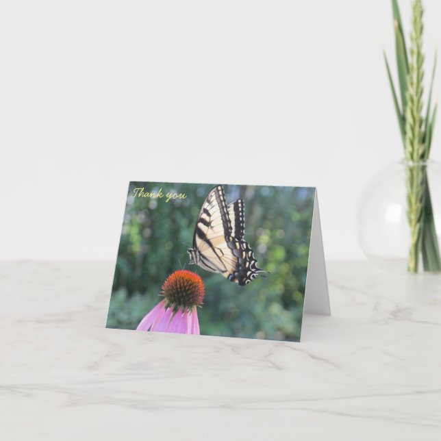 Thank You - Butterfly Card (Front)