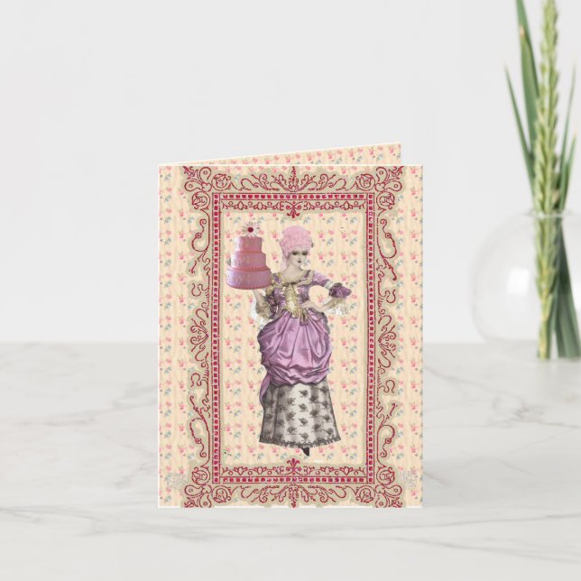 Thank you cake notecard (Front)