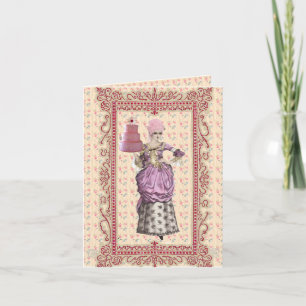 Thank you cake notecard