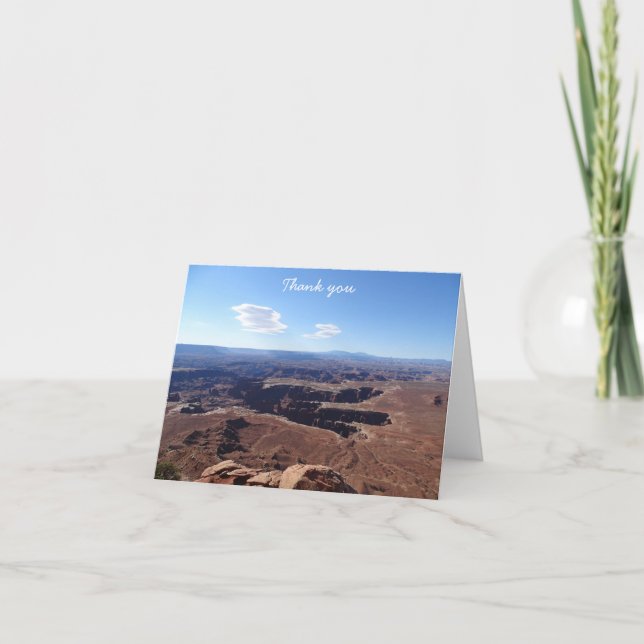 Thank You - Canyonlands Card (Front)