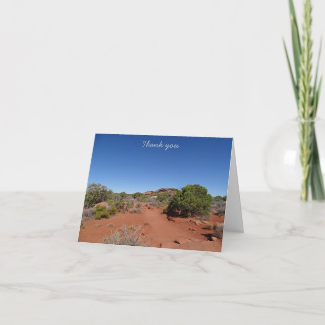 Thank You - Canyonlands Card (Front)