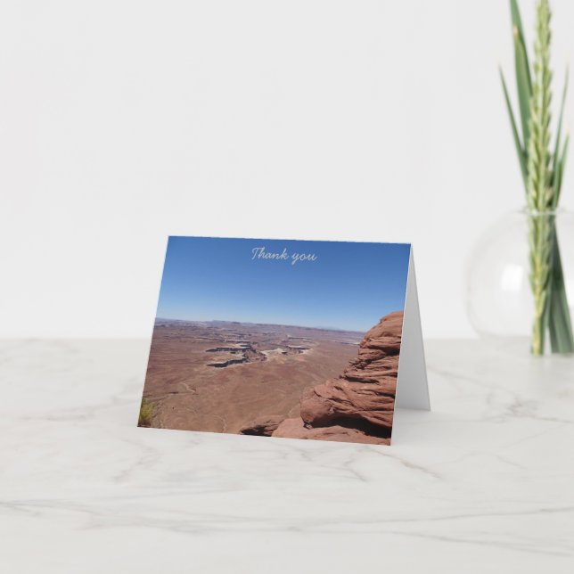 Thank You - Canyonlands Card (Front)