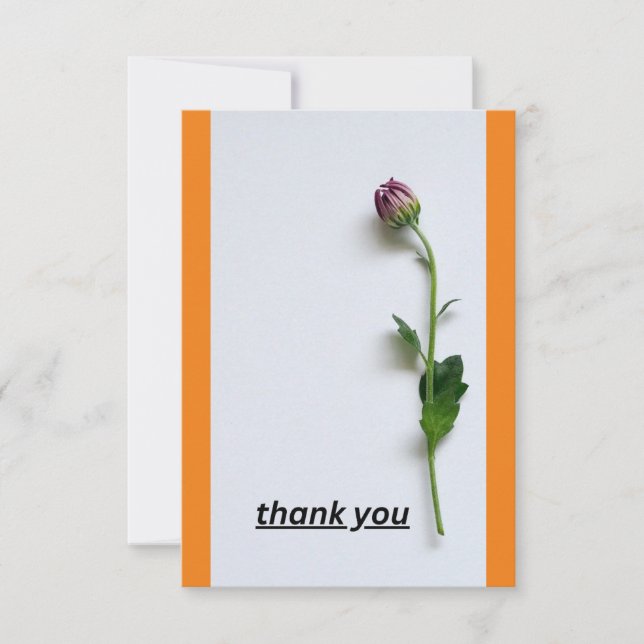 THANK YOU CARD  (Front)