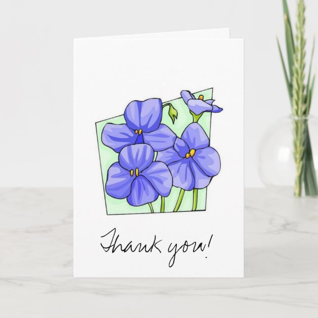 Thank you card (Front)