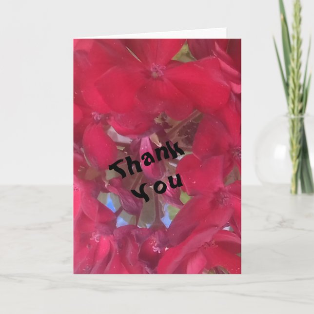 Thank You Card (Front)