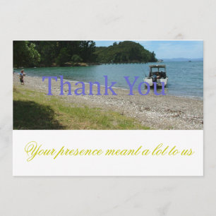 Thank you card
