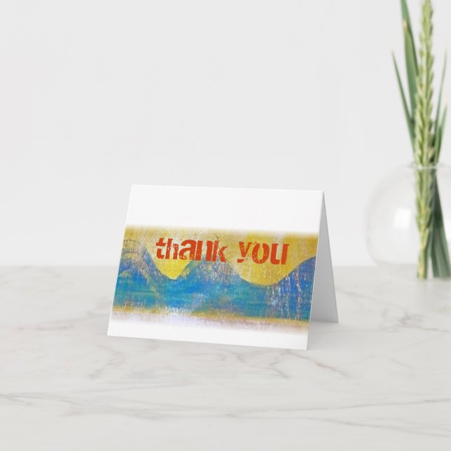 Thank You Card (Front)