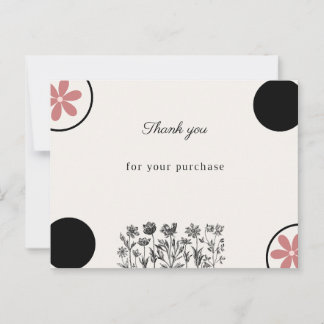 Thank you Card
