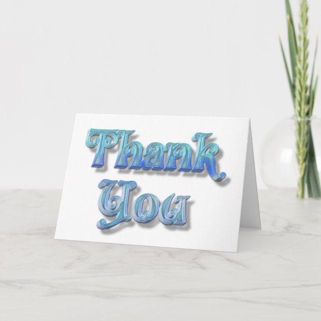 Thank You Card (Front)