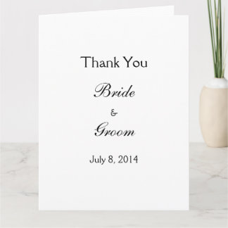 Thank You Card