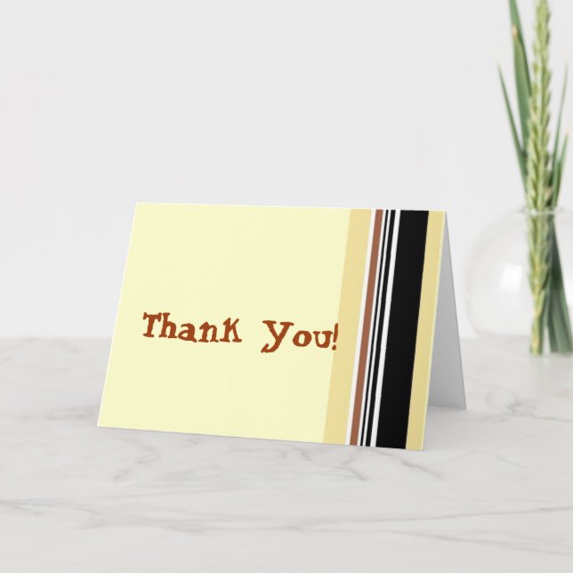 Thank you card (Front)