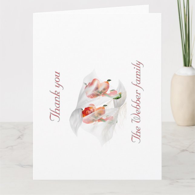 Thank you Card (Front)