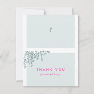 Thank You Card