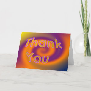 thank you card