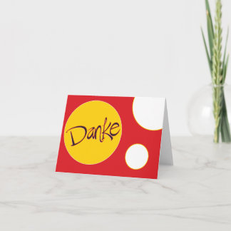 thank you card