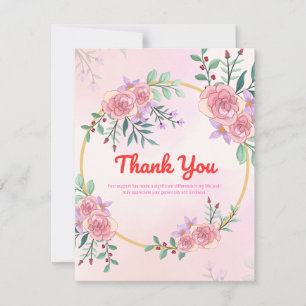 Thank You Card 