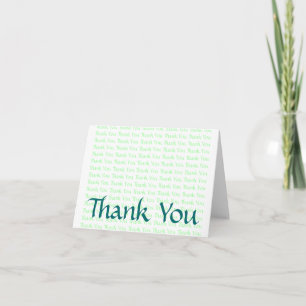 Thank You Card