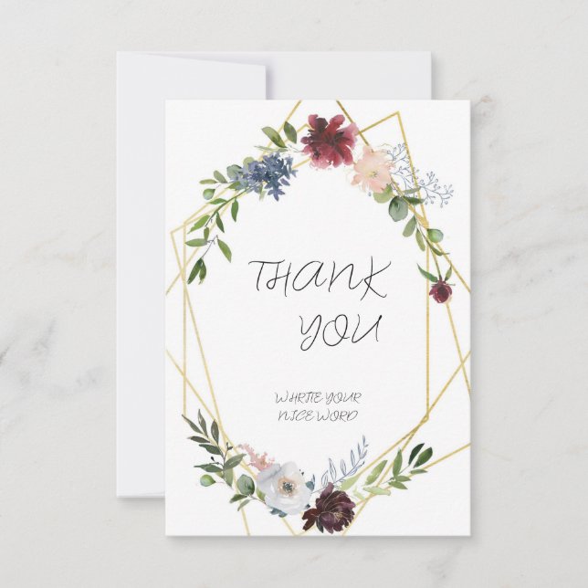 Thank You Card (Front)