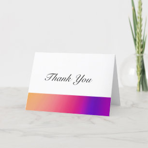 Thank You Card