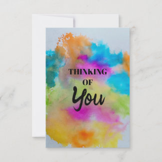 Thank you card