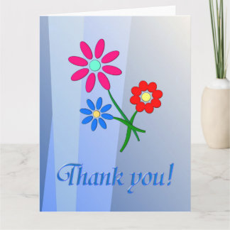 Thank you card