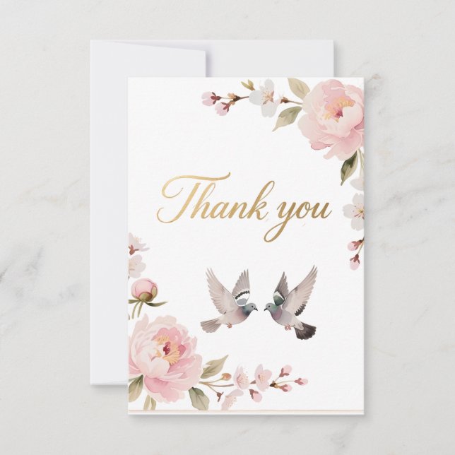 Thank you card (Front)