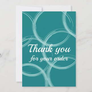 Thank you card