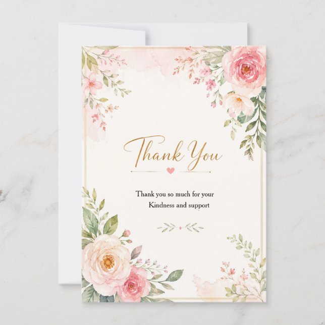 Thank you card (Front)