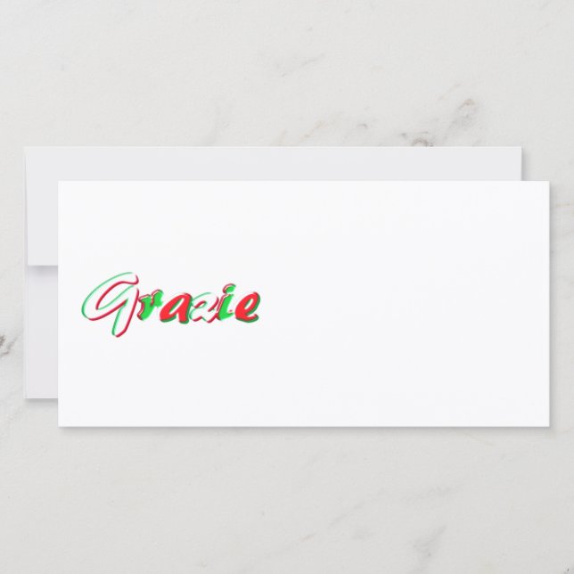 Thank You Card (Front)