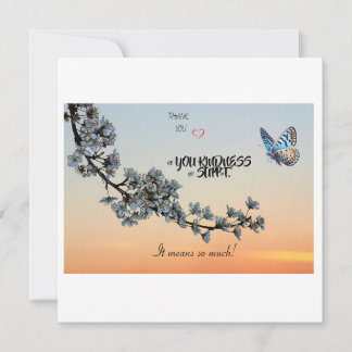 thank you card