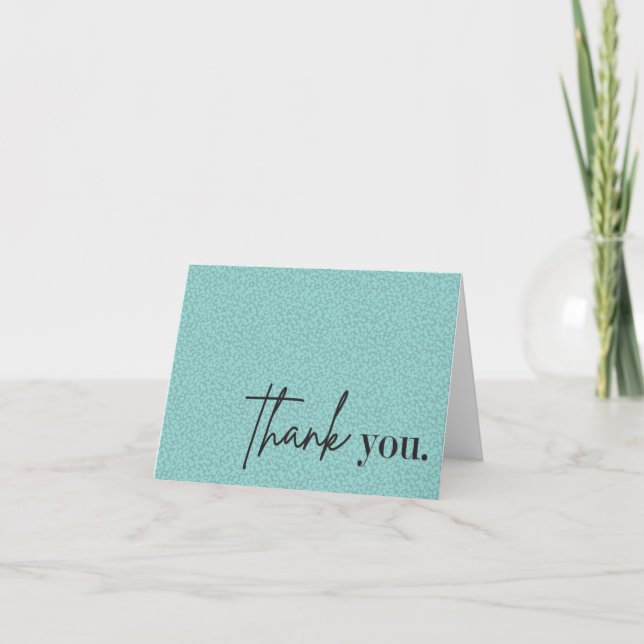 Thank you card (Front)
