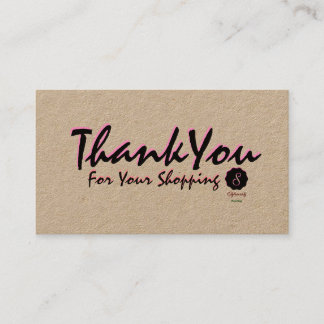  thank you card