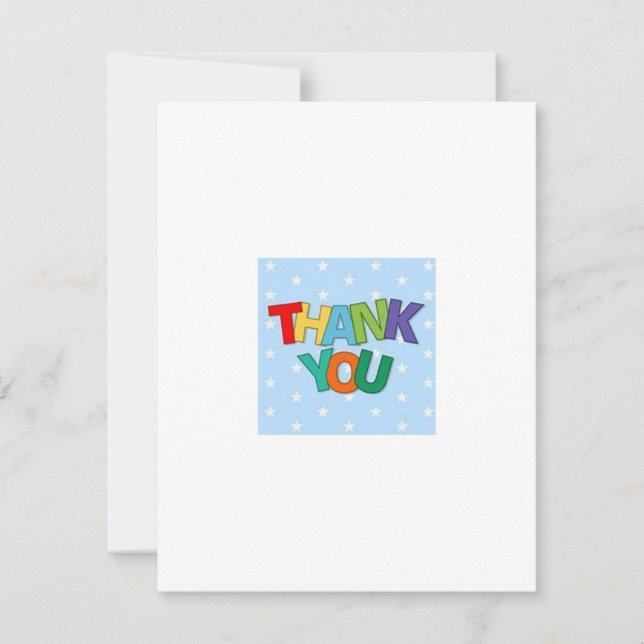 Thank You Card (Front)