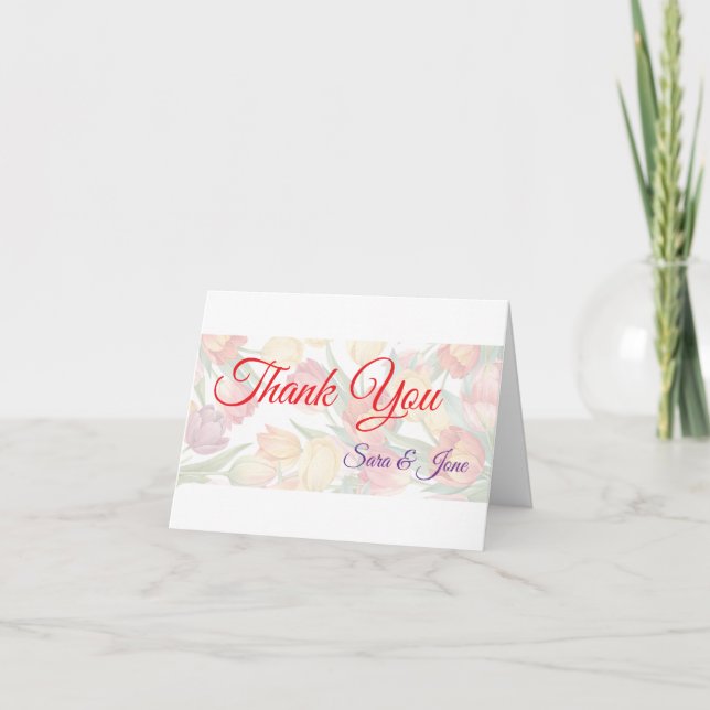 thank you card (Front)