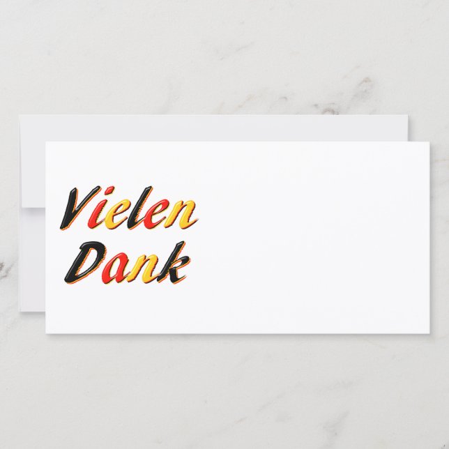 Thank You Card (Front)