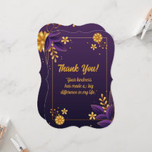 Thank You Card