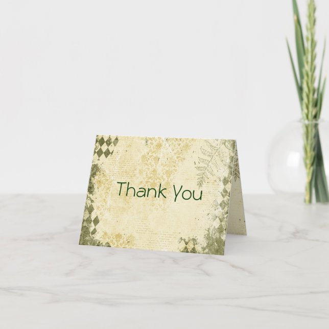 Thank You Card (Front)